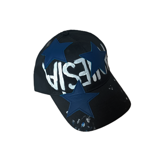 Blue stars cap