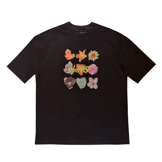 Adhesia Flowers Tee (Black)