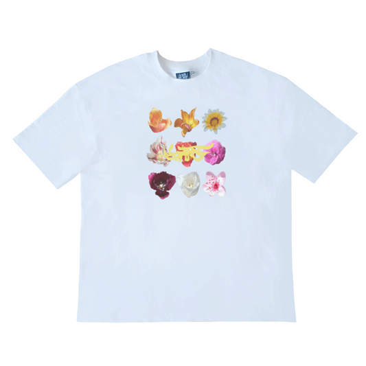 Adhesia Flowers Tee (White)