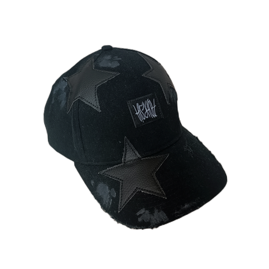 Black stars cap